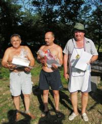 Halászléfőző verseny: I. PÁLMA Team,            II. Kiss Vilmos - Nagy Attila, III. Horgász Egyesület Pákozd
